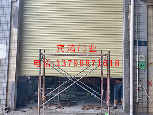 寮步电动门案例